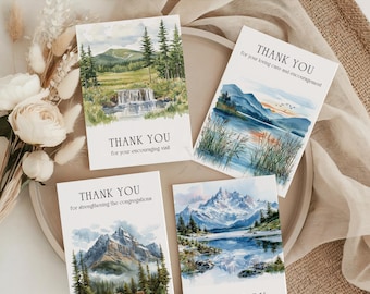 Circuit Overseer Thank You Card Set For CO And Wife Elders JW Appreciation Encouragement Greeting Cards Digital Download PDF