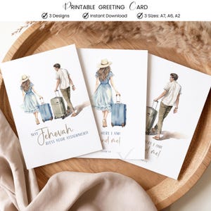 JW SKE Isaiah 6:8 Here I Am Send Me JW Greeting Card Printable Christian Card Bible Verse Card pdf Digital Download Card Blank Card