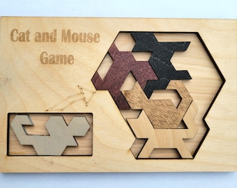 Cat and Mouse Game Brainteaser Puzzle