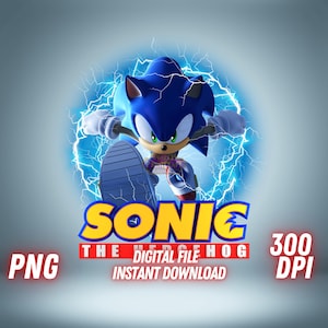Sonic the Hedgehog png Sonic Clipart-afbeelding Sonic Cricut Sonic Tee T-shirt Sonic digitaal bestand Sonic Wall Art Sonic sticker Sonic filmafbeelding