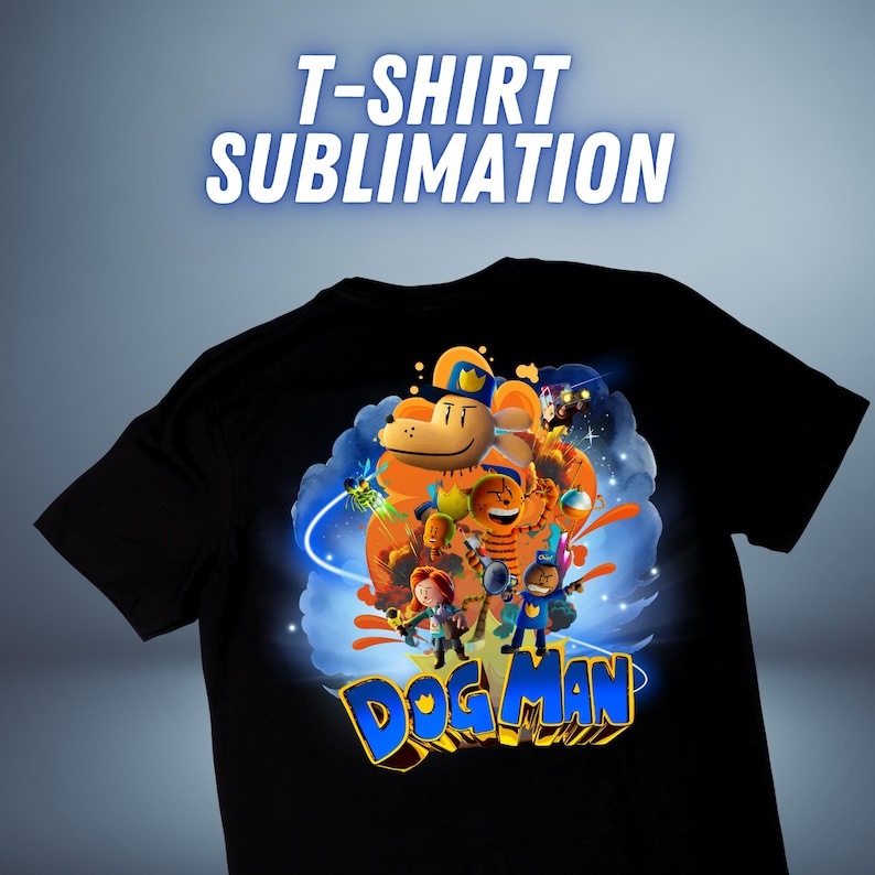 Dogman PNG Movie Tshirt Sublimation Design Printable Image Cake Topper ...