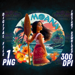Moana 2 PNG, Moana 2 movie PNG, Moana 2 Shirt, Maui, High Quality, Cricut, Cake Topper, Instant Download, Transparent, Printable File, Moana
