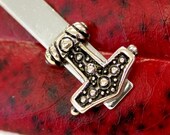 Thors Hammer Tie Clip Mjolnir Tie Bar Clasp