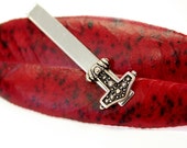 Thors Hammer Tie Clip Mjolnir Tie Bar Clasp