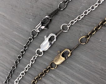 Replacement Chain 2.3mm Diameter Custom Length Chain