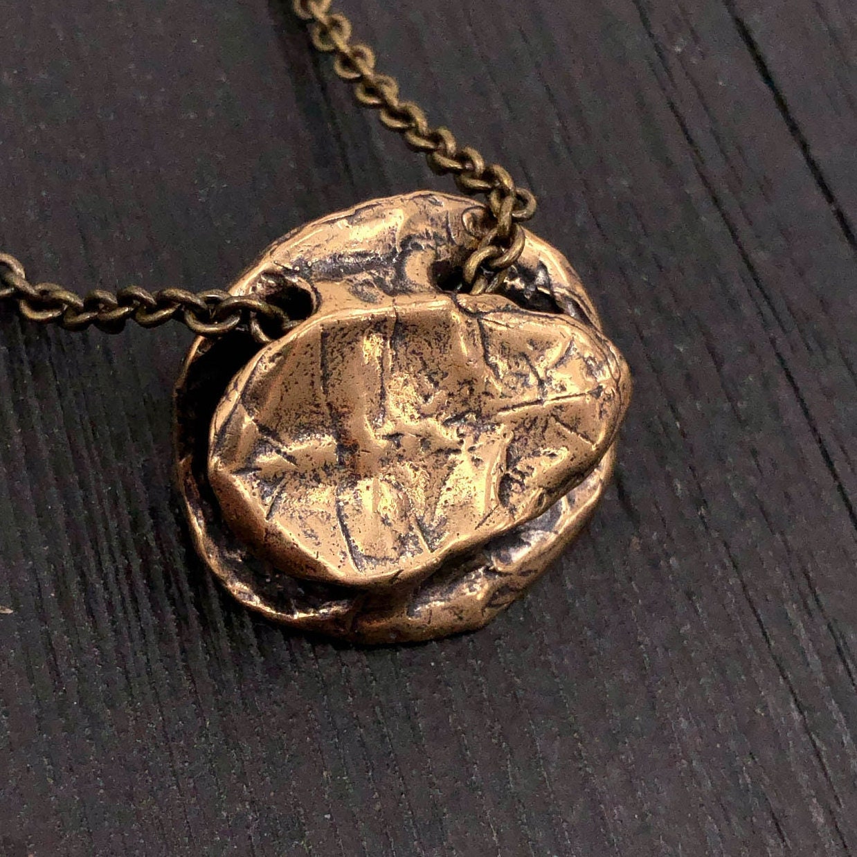 Collar colgante de bronce 3D Turtle/Tortoise Etsy España