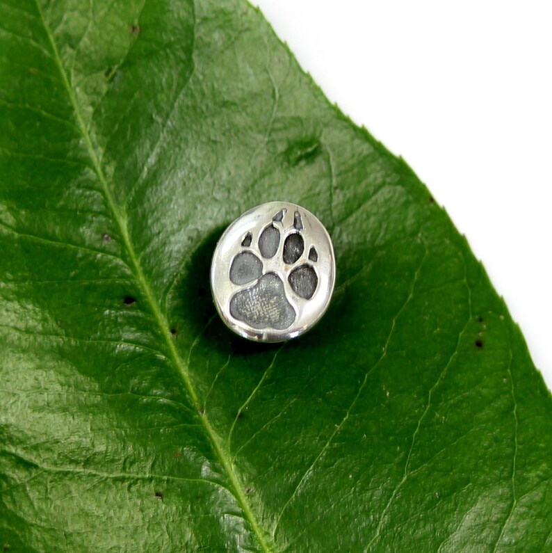 Épingle en argent sterling pour piste de chien image 4