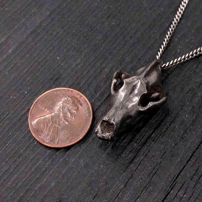 Wolf Skull Necklace image 7