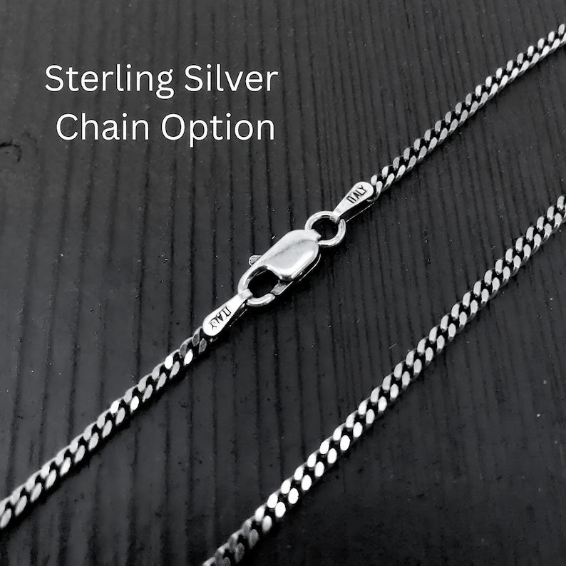 Sterling Deer Skull Necklace - Silver Antler Stag Pendant image 9
