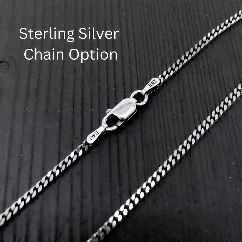 Horse Skull Charm Pendant Necklace - Solid Sterling Silver Equestrian image 9