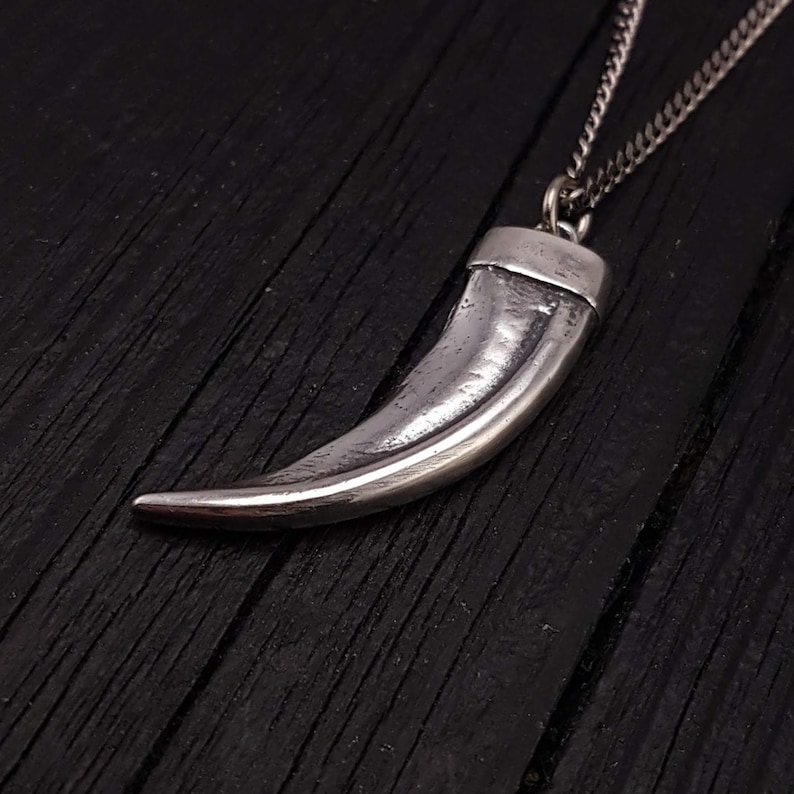 Honey Badger Claw Pendant Necklace Solid Hand Cast 925 - Etsy