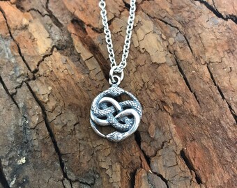 Ciondolo Piuma Vinani In Argento Sterling 925 Con Catena Serpente - Gioiello Donna Elegante E Ipoallergenico