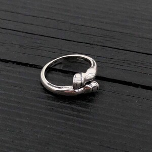 Horse Hoof Ring in Sterling Silver Large - Etsy