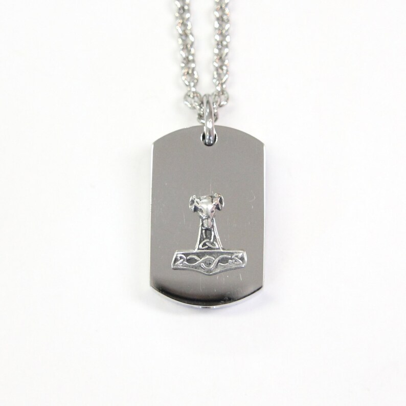 Thor's Hammer Rams Head Cremation Ash Urn Pendant Necklace Etsy