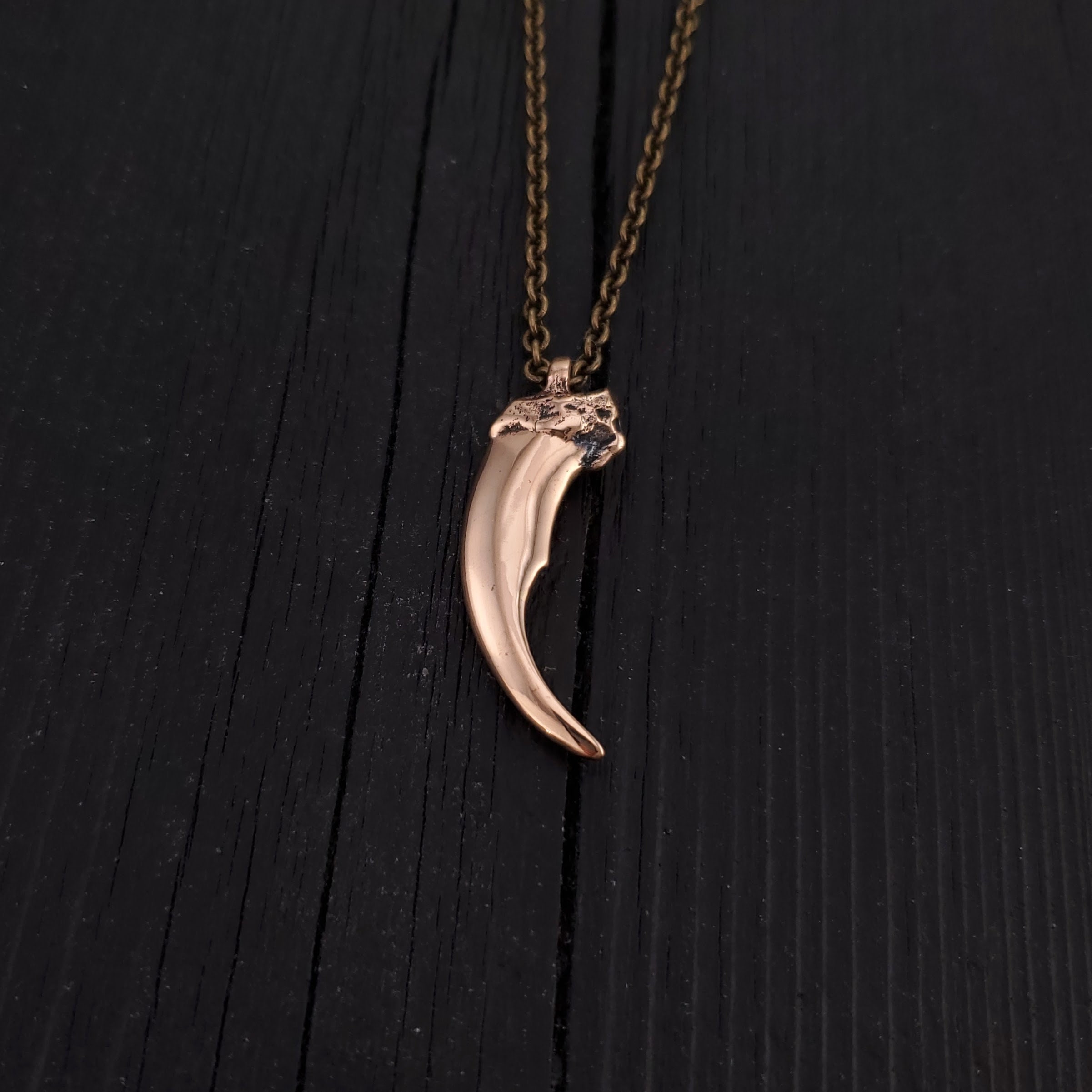 wolf claw necklace