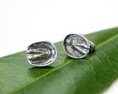 Silver Barefoot Horse Hoof Stud Earrings