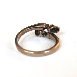 Horse Hoof Ring in Solid Bronze Small image 5