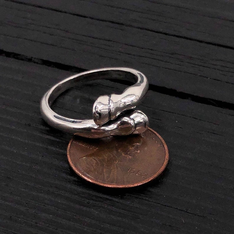 Horse Hoof Ring in Sterling Silver Large Etsy