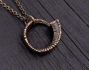 Ram Horn Necklace