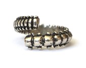 Vertebrae Ring Silver Human Vertebrae Spine Ring