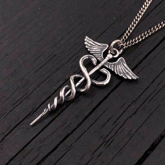 Caduceus necklace hotsell tiffany