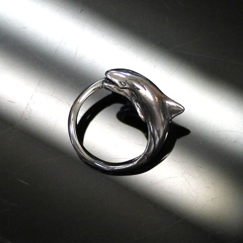 Orca Ring Silver Killer Whale Wrap Ring Orca Jewelry Etsy UK