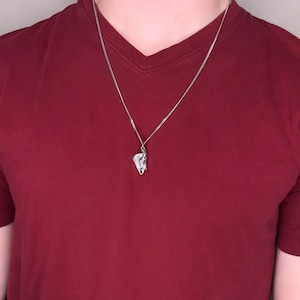 Horse Skull Charm Pendant Necklace - Solid Sterling Silver Equestrian image 4
