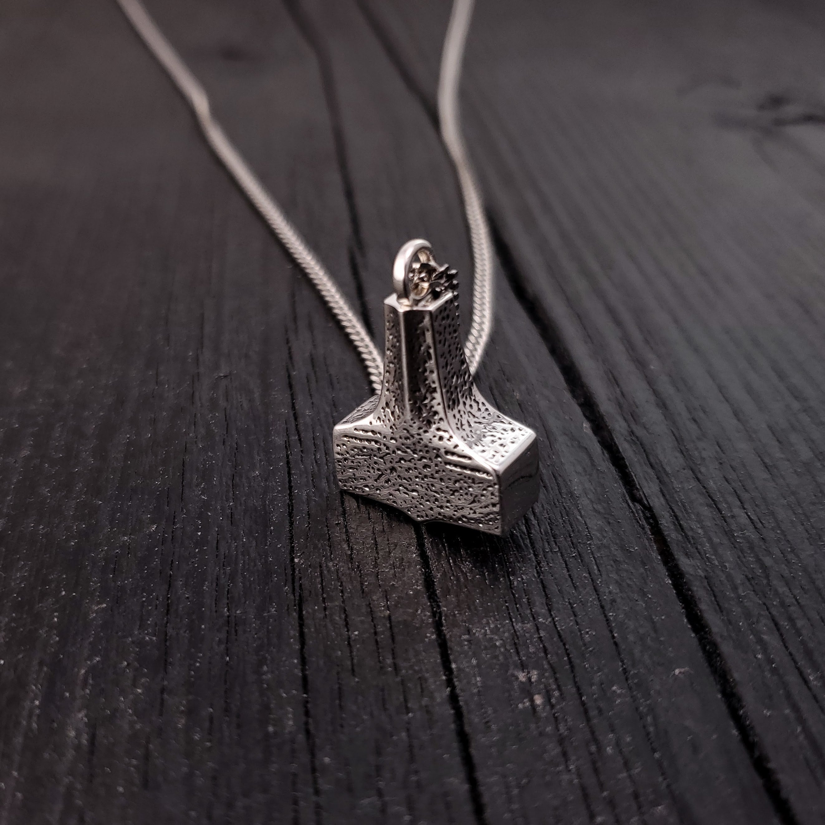 Buy Solid 925 Silver Thor's Hammer Cremation Online in India - Etsy
