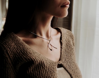 Sterling Silver Wishbone Pendant: Life-Size Realistic Detail