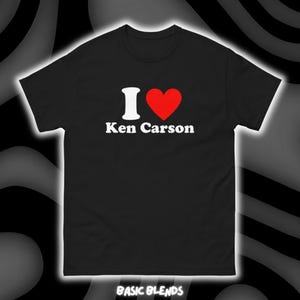 Camiseta I Heart Ken Carson, Opium Music, camiseta de música rap, camiseta de meme, Destroy Lonely, Y2K, camiseta gráfica, camiseta de hombre, camiseta de mujer, algodón