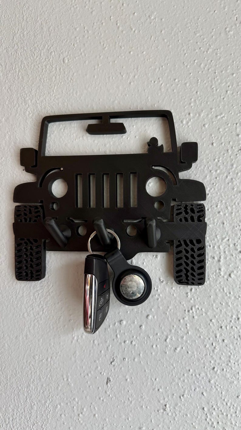 Jeep Wrangler Inspired Key Holder - Etsy