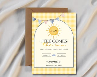 Hier kommt die anpassbare digitale Einladung zur Babyparty