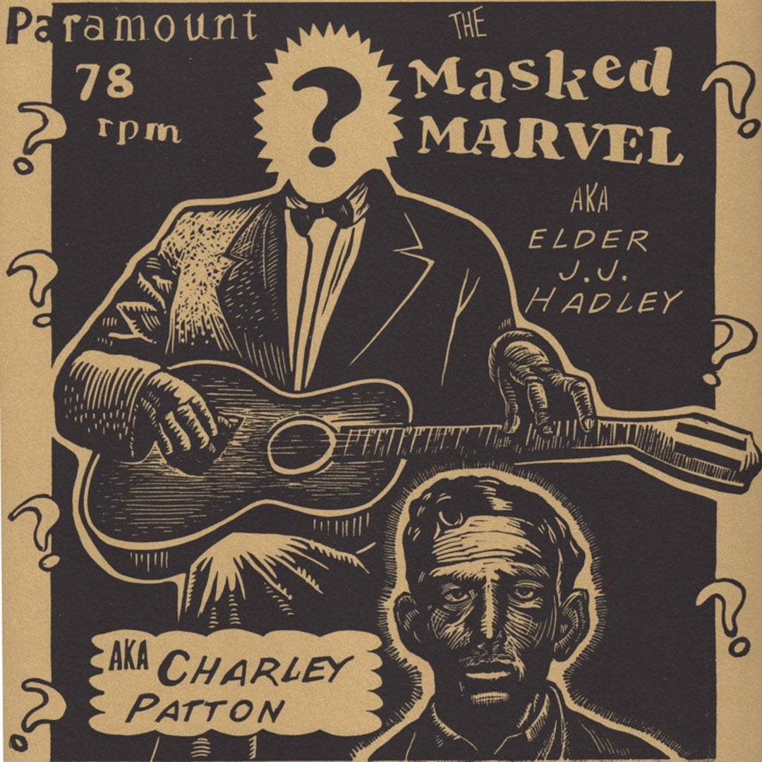 Charley Patton Original Delta Blues Art - Etsy