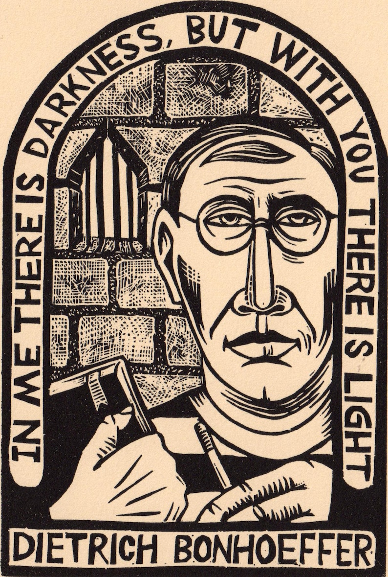 Bonhoffer Icon Dietrich Bonhoeffer Icon - Etsy
