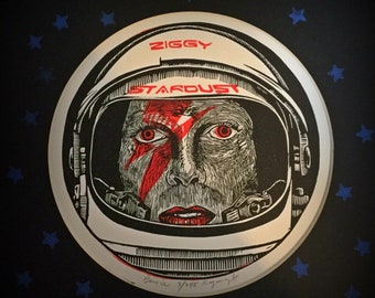 Ziggy Stardust (David Bowie) original art