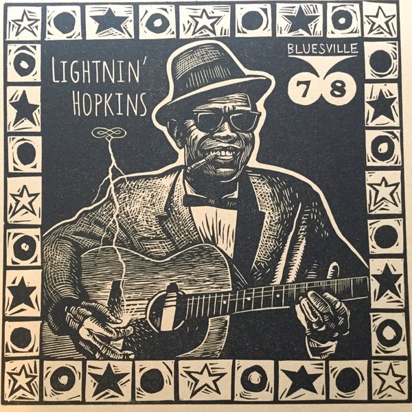 Lightnin Hopkins Etsy