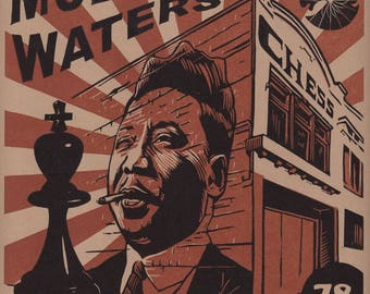 Muddy Waters (Chess Records) original Blues Art