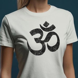 Om T-shirt, Yoga Shirt, Yoga Gift Shirt, Cute Yoga Shirt, Namaste Shirt, Spiritual, Gift for Yogi, Zen Shirt, Hippie Shirt, Meditation Shirt