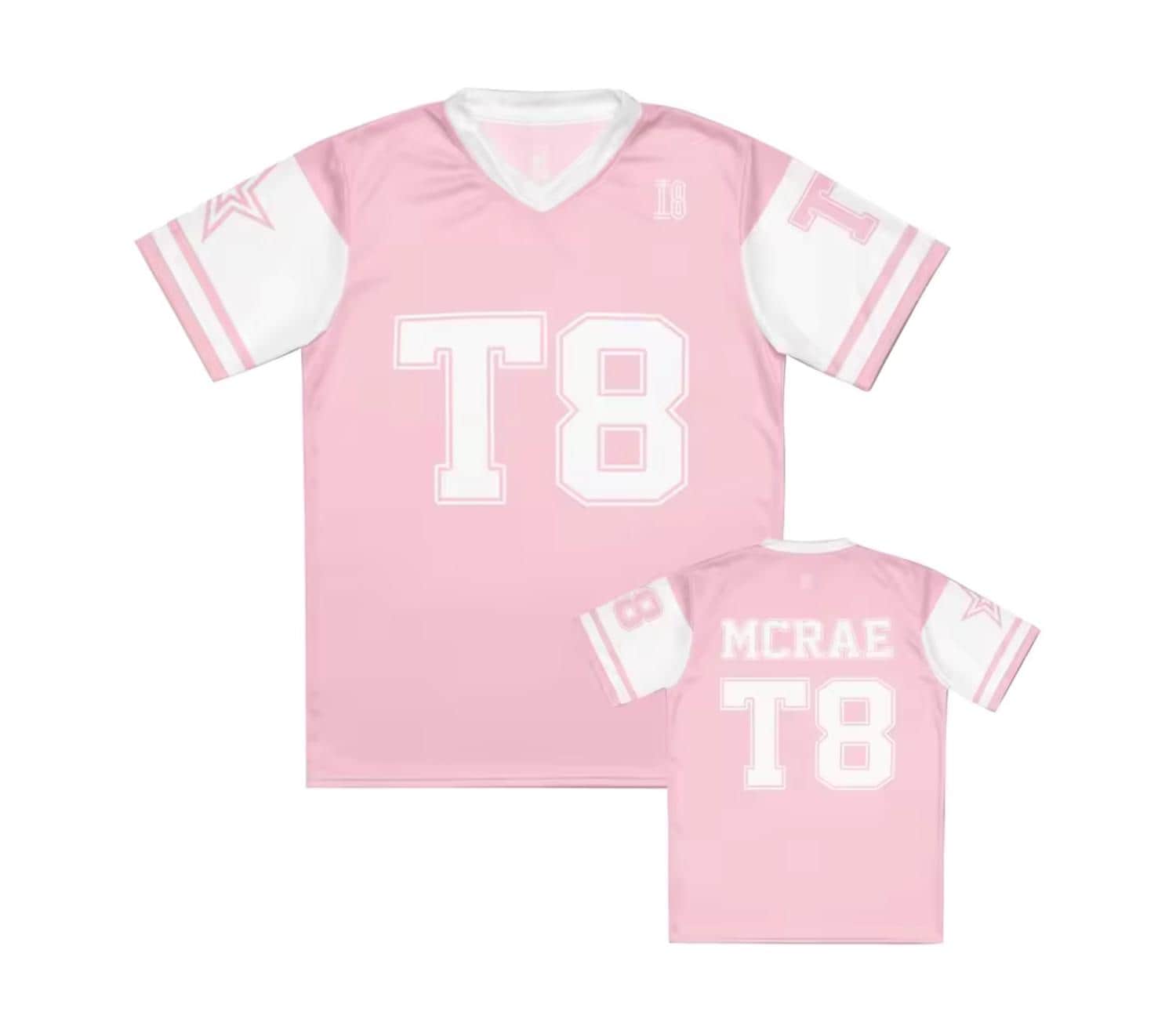 T8 Mcrae X Lando Norris Jersey, Tate Mcrae Concert Outfit, Tate Mcrae Football Jersey,t8 Shirt, Tate Mcrae T-shirt