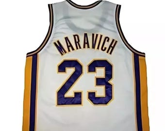 Mitchell-ness Canotta Basket Uomo Nba Swingman Jersey Pete Maravich No - Foto 12