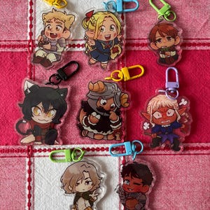 Delicious in Dungeon/Dungeon Meshi Keychains