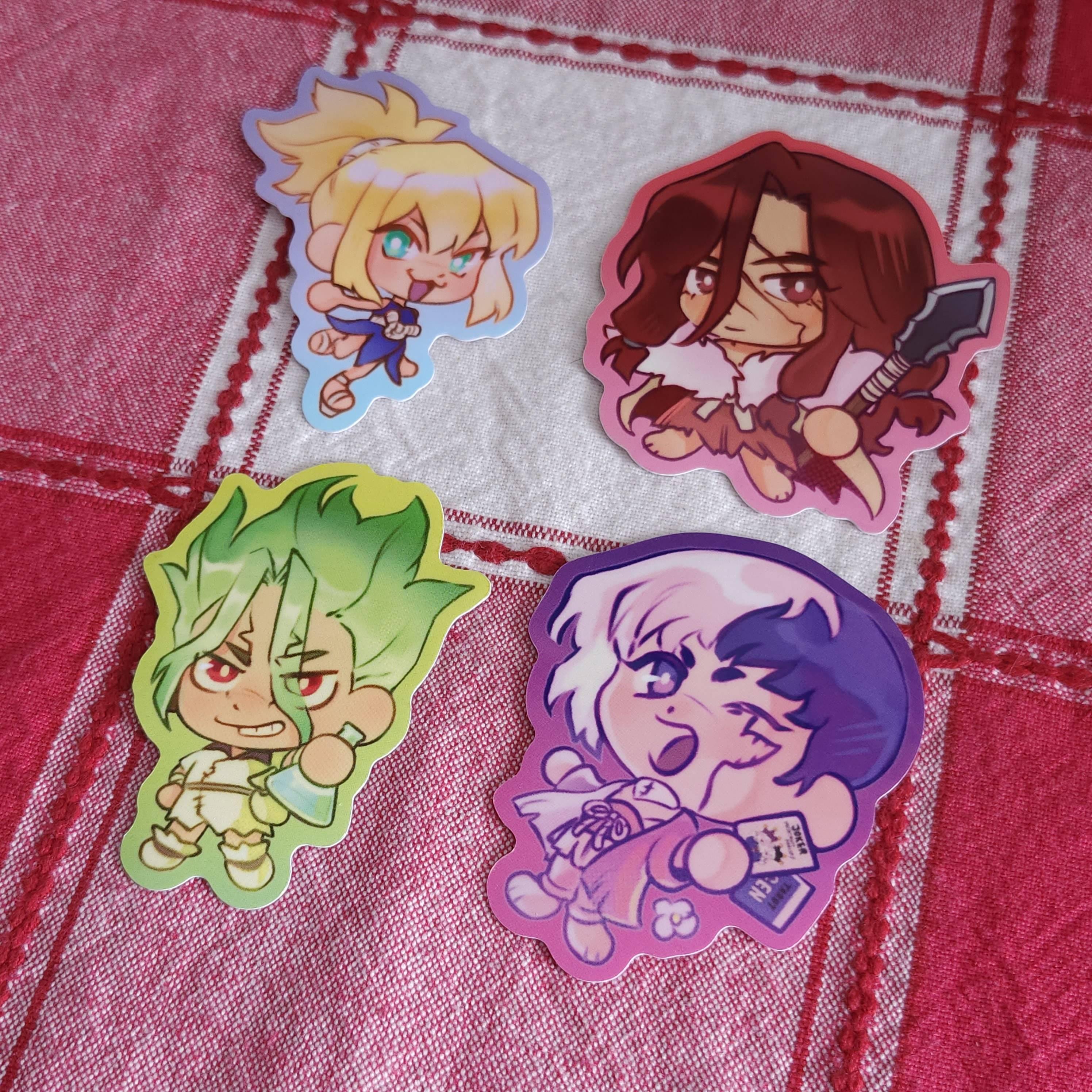 Anime Merch Dr. Stone Senku & Gen Acryl Bundle | Connecticut