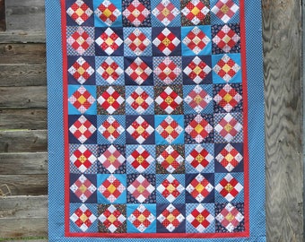 A Stitch in Time - Quilt-Anleitung - PDF-Version