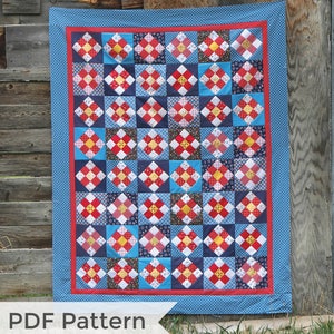 A Stitch in Time quilt pattern PDF version image 1