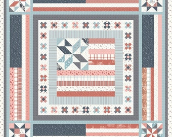 Land That I Love - Medaillon Quilt Anleitung