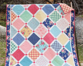 QUILT PATTERN - Lattice Quilt PDF