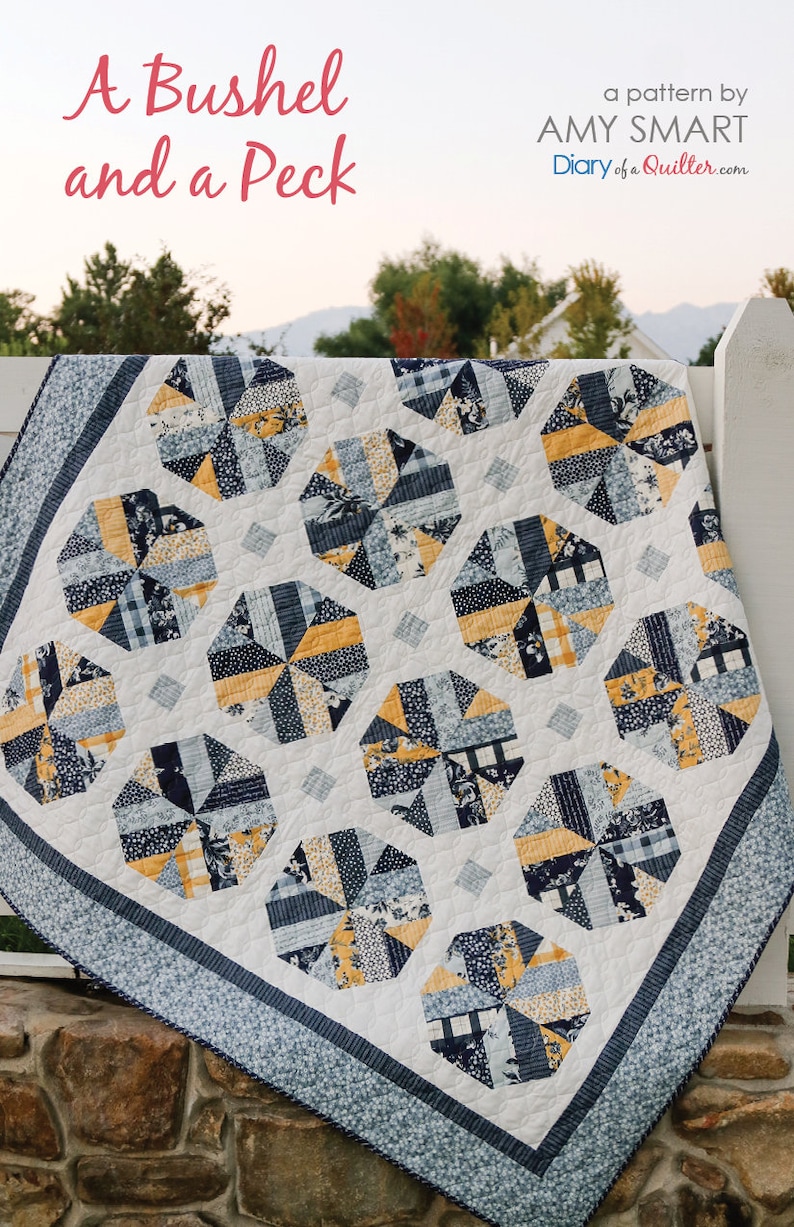 A Bushel and a Peck precuts-friendly quilt pattern zdjęcie 1