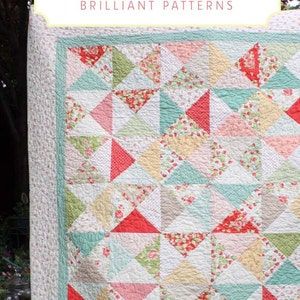 PATTERN - Hour Glass Block Quilt