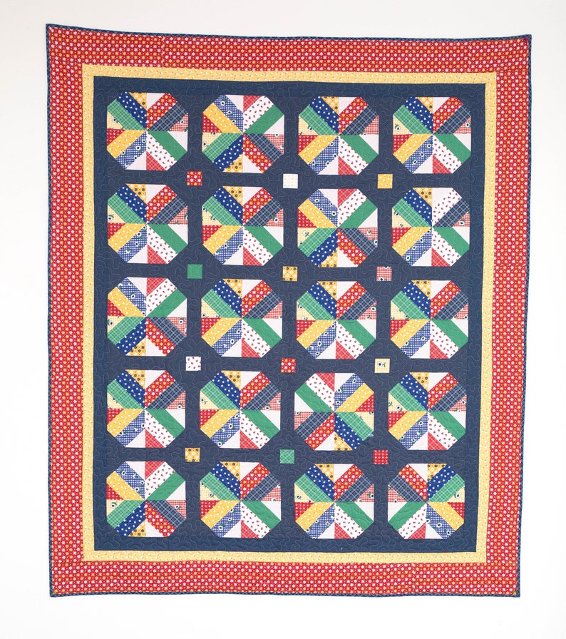 A Bushel and a Peck precuts-friendly quilt pattern zdjęcie 3