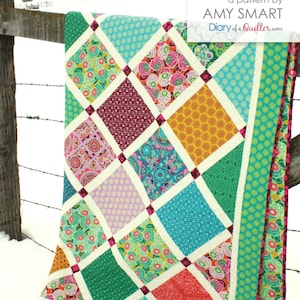 QUILT PATTERN Lattice Quilt PDF image 3